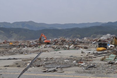 陸前高田市内